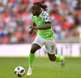 Victor Moses Rated Nigeria's Best Player Vs Czech Rep, Iwobi Second Best Outfield Player